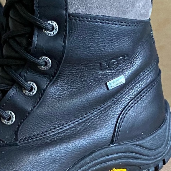 UGG ADIRONDACK TALL Black Size 7 - Picture 6 of 6